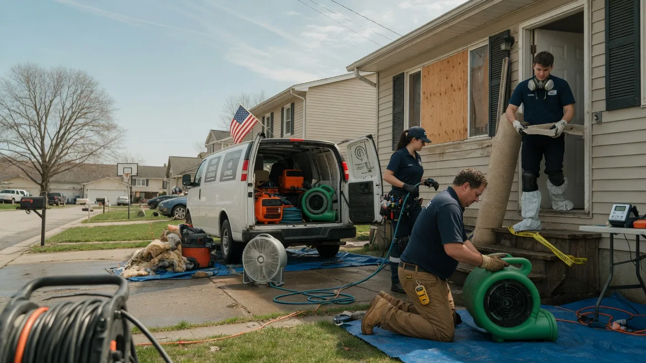 Water Damage Restoration in Roxana, KY near me